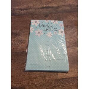 Hallmark Bridal Shower Invitations Floral 10 Pack Sealed With Envelopes Lot of 4